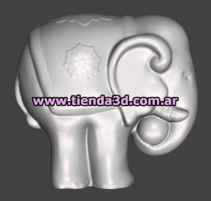 Molde Figura Elefante