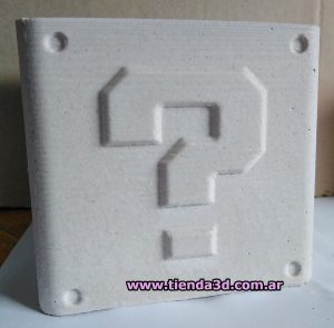 Molde Cubo Mario Bross Premio Pregunta