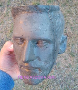 Molde Maceta Lionel Messi