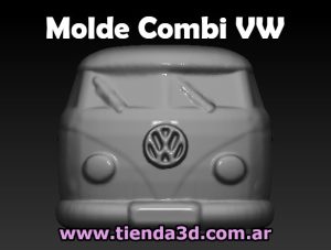Molde Camioneta Combi VW