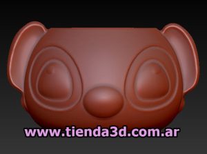 Molde Stitch Cabeza
