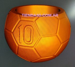 Molde Maceta Pelota Argentina