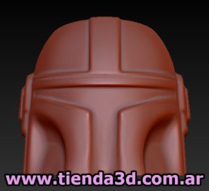 Molde Casco Mando (The Mandalorian)