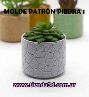 Molde Patrón Piedra 1