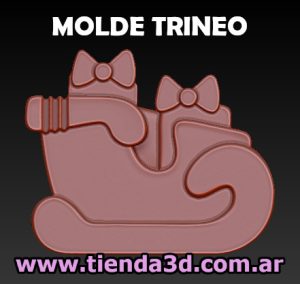 Molde Figura Trineo