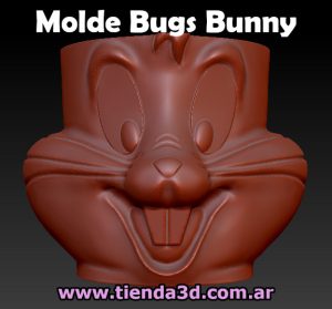 Molde Bugs Bunny- Looney Tunes