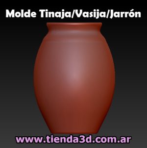 Molde Tinaja / Vasija / Jarrón