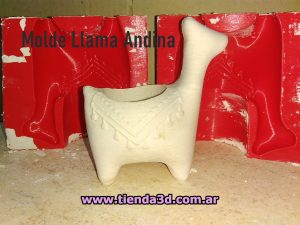 Molde Llama Andina