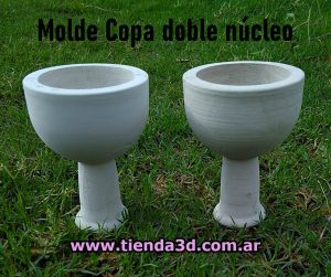 Molde Copa doble núcleo