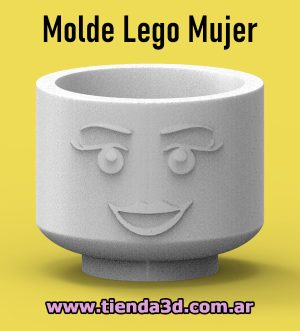 Molde Lego Mujer