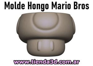 Molde Hongo Mario Bros