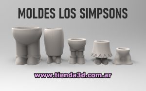 Moldes Los Simpsons