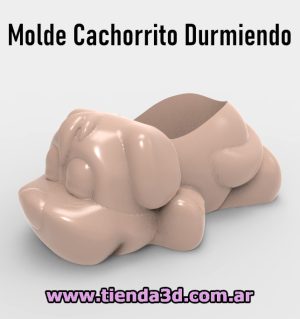 Molde Cachorrito Durmiendo