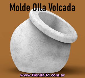 Molde Olla Volcada
