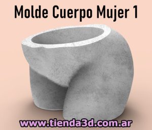 Molde Cuerpo Mujer 1