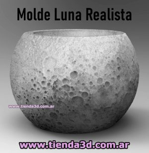 Molde Luna Realista