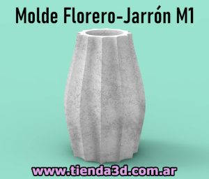 Molde Florero - Jarrón M1
