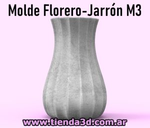 Molde Florero - Jarrón M3