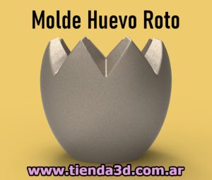 Molde Huevo Roto