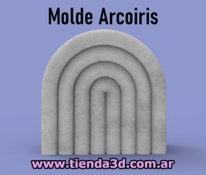 Molde Arcoiris