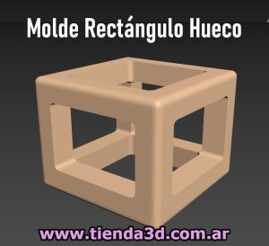 Molde Rectángulo Hueco
