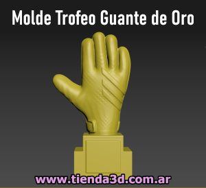 Molde Trofeo Guante de Oro