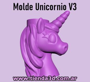 Molde Unicornio V3
