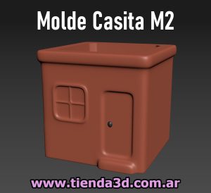 Molde Casita M2