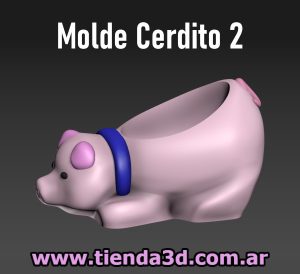Molde Cerdito 2