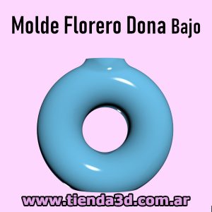 Molde Florero Dona Bajo
