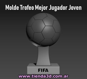 Molde Trofeo Mejor Jugador Joven