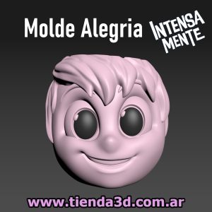 Molde Alegria Intensamente