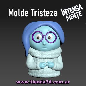 Molde Tristeza Intensamente