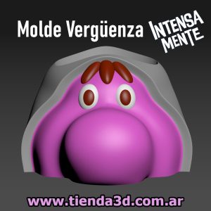 Molde Vergüenza Intensamente