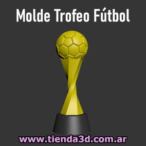 Molde Trofeo Fútbol