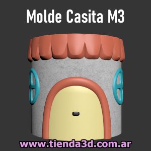 Molde Casita M3