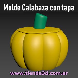Molde Calabaza con tapa
