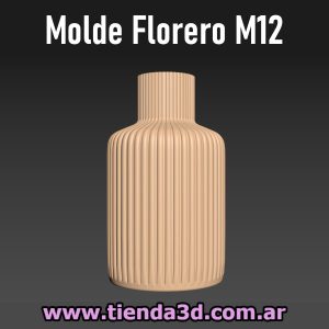 Molde Florero M12