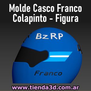 Molde Casco Franco Colapinto - Figura