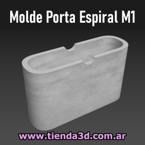 Molde Porta Espiral M1