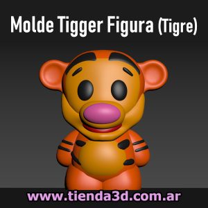 Molde Tigger Figura (Tigre)