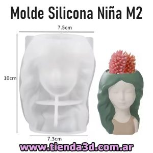 Molde Silicona Niña M2