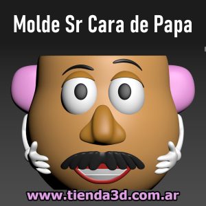 Molde Sr Cara de Papa - Toy Story