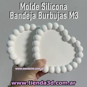 Molde Silicona Bandeja Burbujas M3