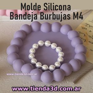 Molde Silicona Bandeja Burbujas M4