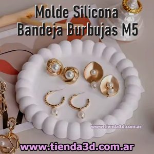 Molde Silicona Bandeja Burbujas M5