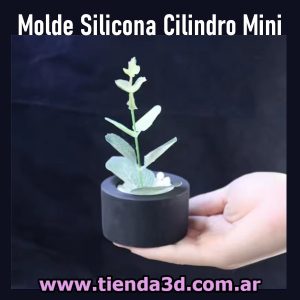 Molde Silicona Cilindro Mini