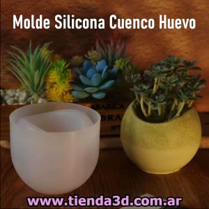 Molde Silicona Cuenco Huevo
