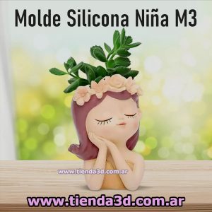 Molde Silicona Niña M3