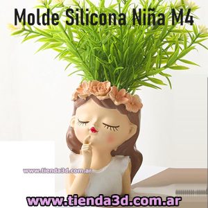 Molde Silicona Niña M4